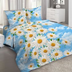 Комплект постельного белья, Бязь Letto, 1,5-сп, B329, наволочка 70х70 (2шт)