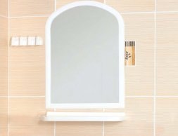 Зеркальный набор д/ванной комнаты АЛЕНА-2004 белый