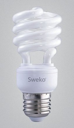 Лампа люмин.Sweko SPН E27 20W 2700 116х43(T2) CFL-SH 228559