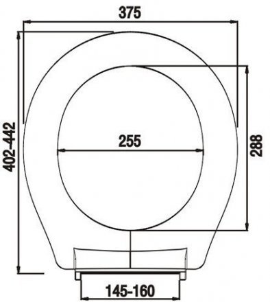 Сиденье для унитаза, полипропилен, 010, Milardo, 010PP00M31 6899