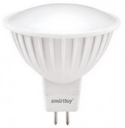 Лампа св/д (LED)  GU5,3  07W 4000 К  ХОЛ. СВЕТ SMARTBUY  553592