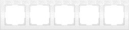 Рамка на 5 постов  (белый) W0052301 Werkel