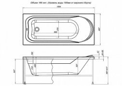 Панель фронтальная AQUANET WEST/NORD/ROMA 160 (233623)